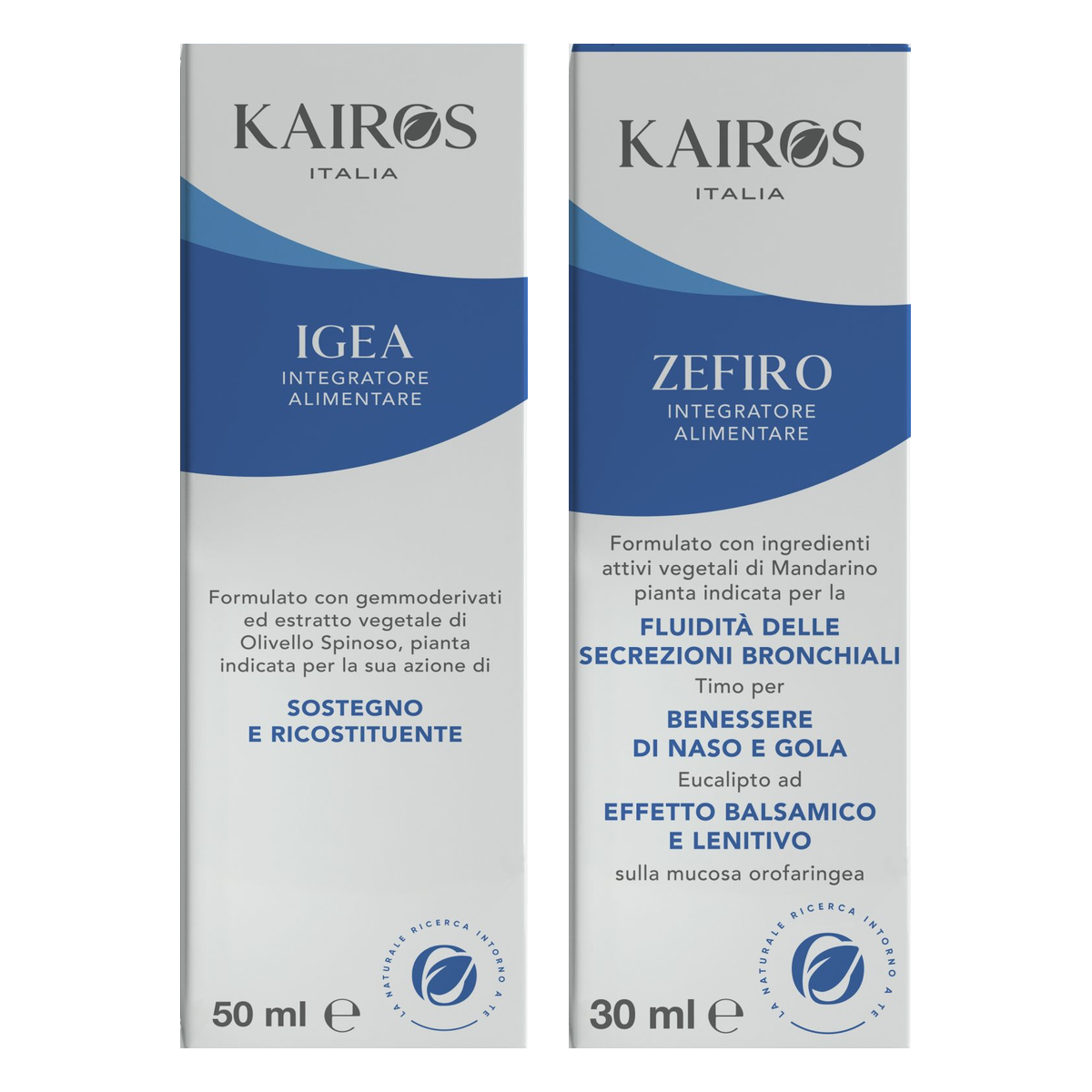 Igea & Zefiro — astucci