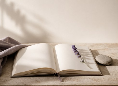Quaderno e lavanda — Kairos Italia